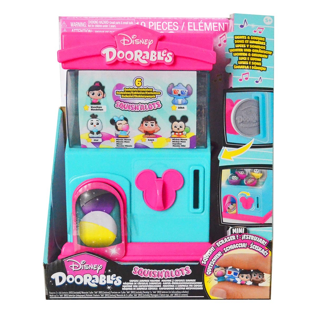 Doorables - 1 Maquina Com 6 Bonecos Surpresa - Sunny