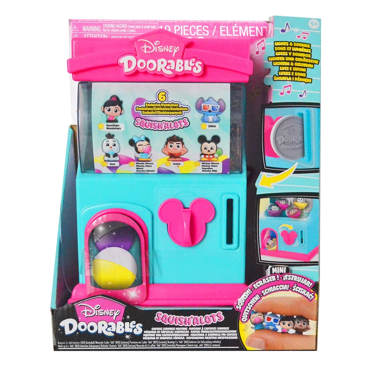 Doorables - 1 Maquina Com 6 Bonecos Surpresa - Sunny