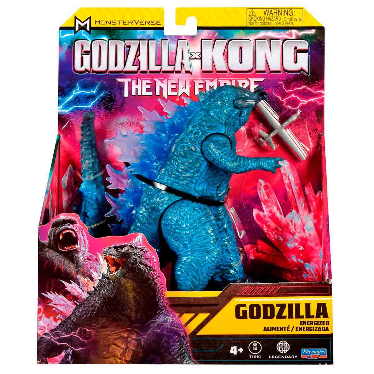 Boneco Godzilla Energizado de 15cm - Godzilla Novo Imperio