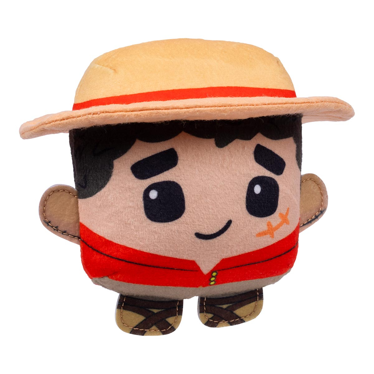 Mini Pelúcia do Luffy de 10cm - One Piece Live Action