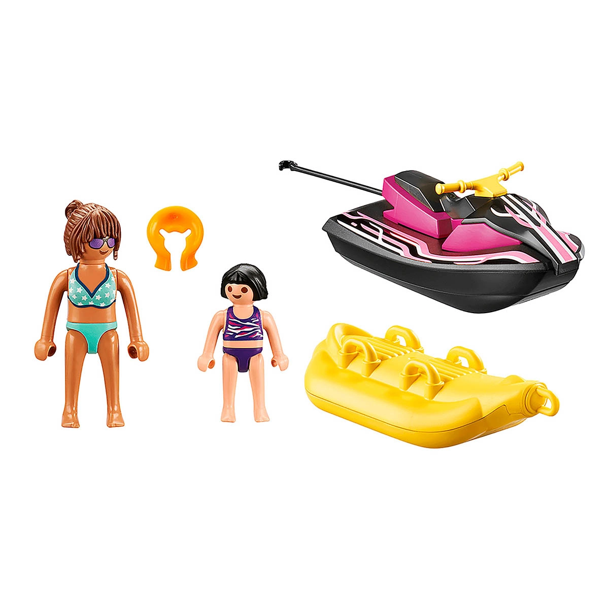 Playmobil - Jet Ski Com Banana Boat - Family Fun - 70906 Playmobil - Jet Ski Com Banana Boat - Family Fun - 70906