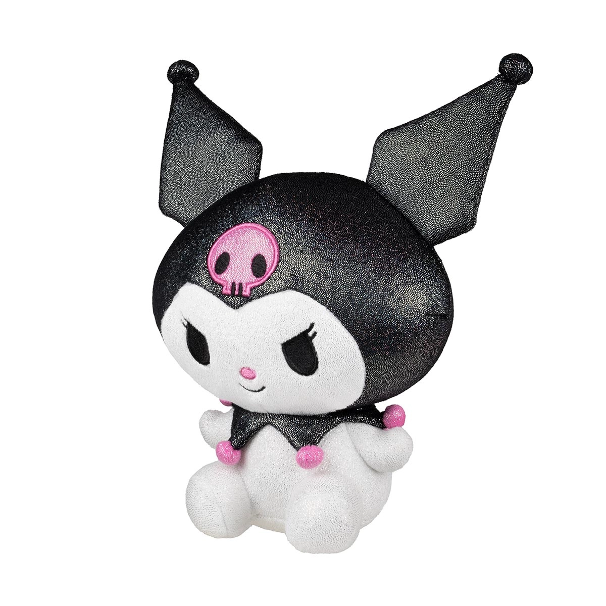 Pelúcia Kuromi Brilhante De 20Cm - Hello Kitty