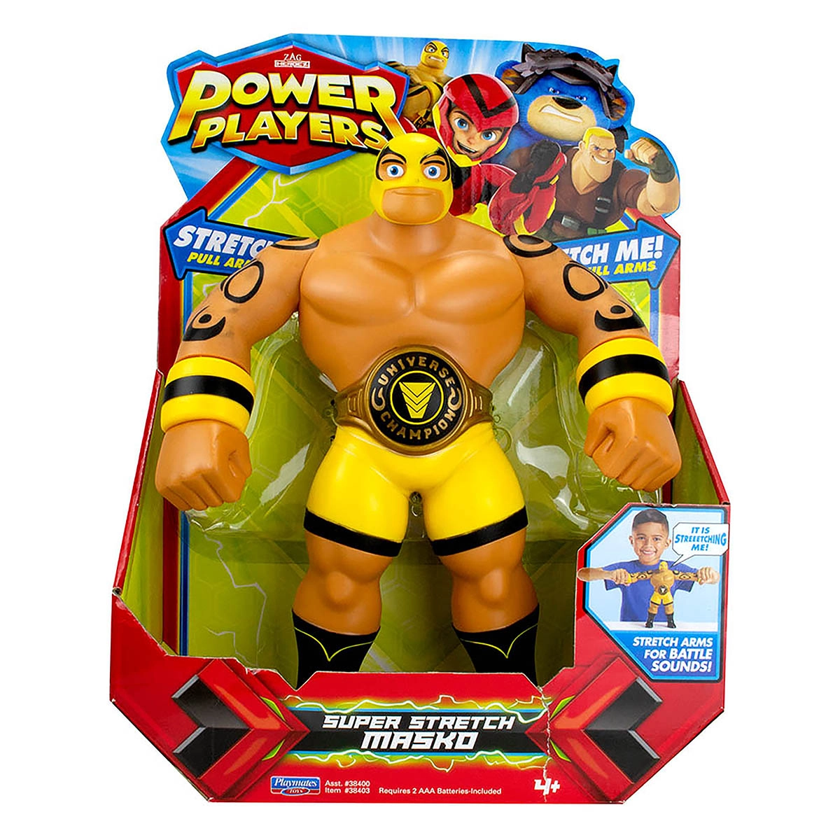 Power Players - Figura Articulada 25 Cm - Masko
