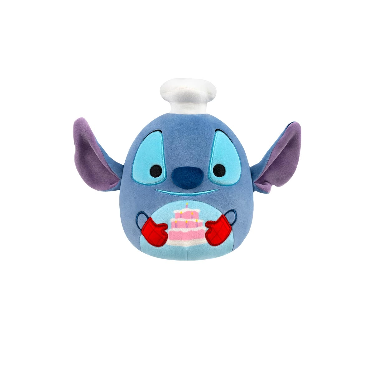 Pelúcia Stitch com Bolo de 16cm - Squishmallows Disney