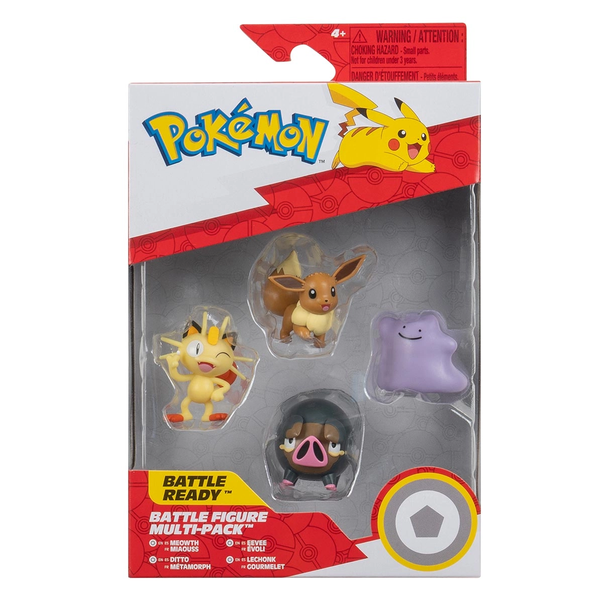 Pokemon - Multipack 4 Bonecos Tipo Normal