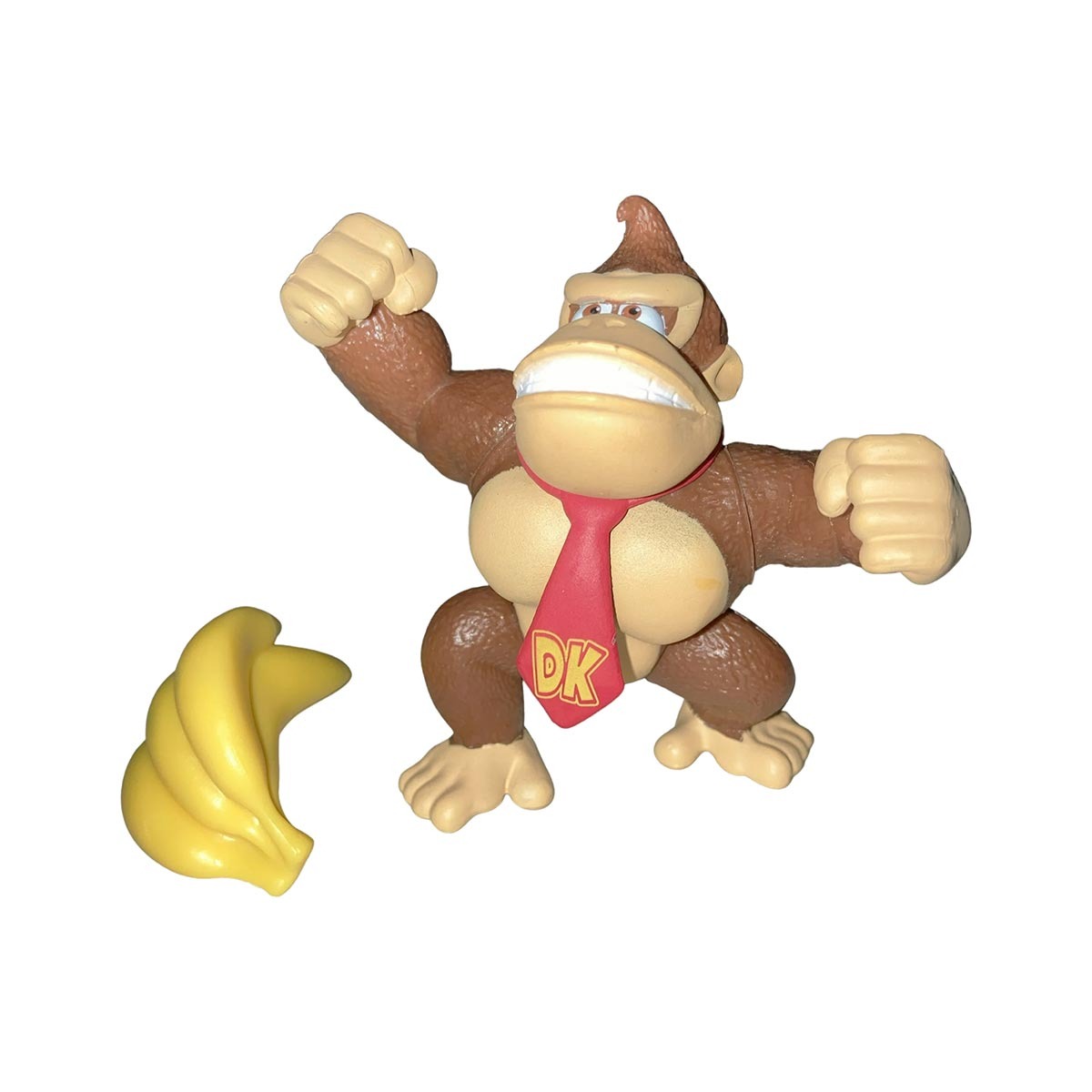 Super Mario - Boneco Donkey Kong 6Cm Com Banana - Sunny