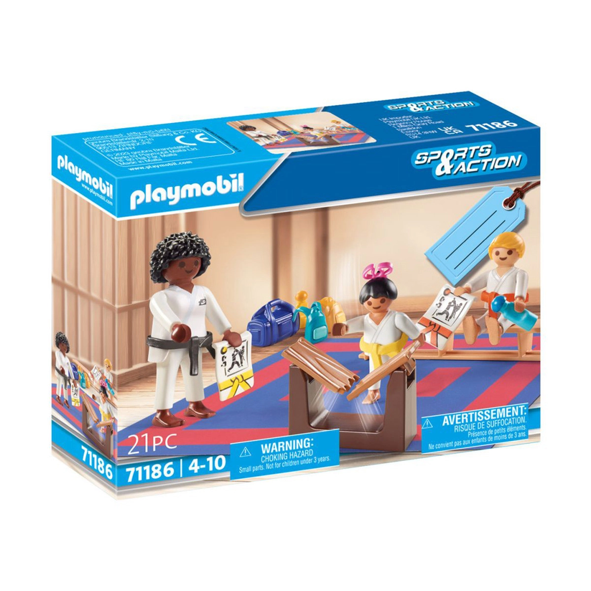 Playmobil - Set Classe De Karatê - Sports &Amp; Action 71186