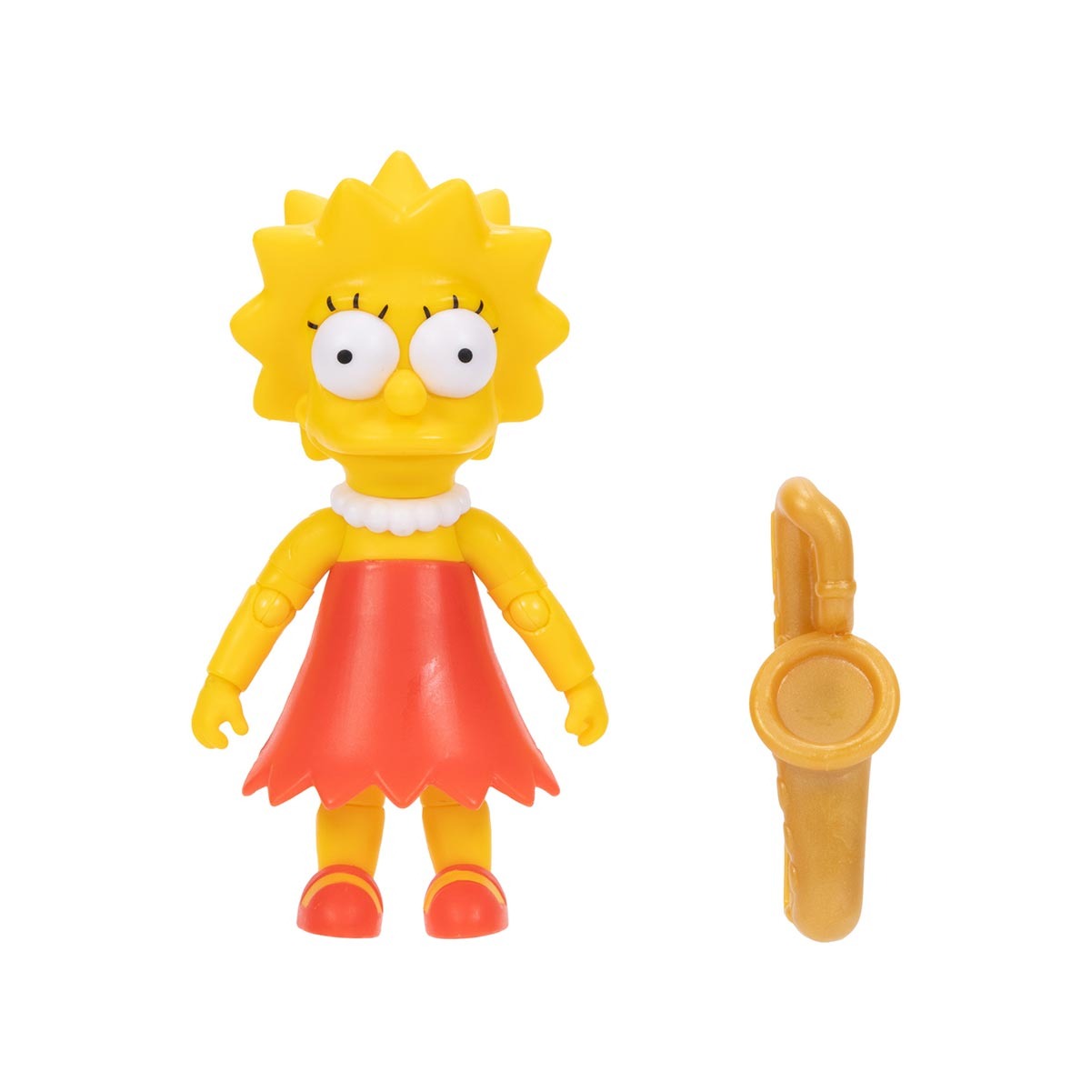 Boneca Articulada Lisa de 8cm com Saxofone - Os Simpsons