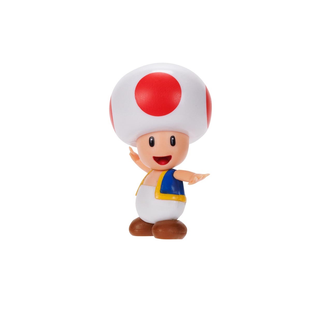 Boneco Articulado Toad de 6cm - Super Mario