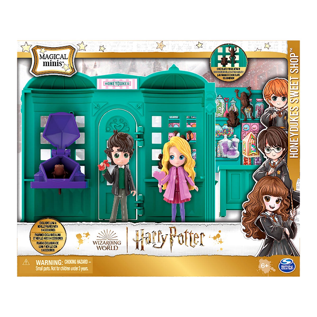 Harry Potter - Playset Dedos De Mel Com Neville E Luna