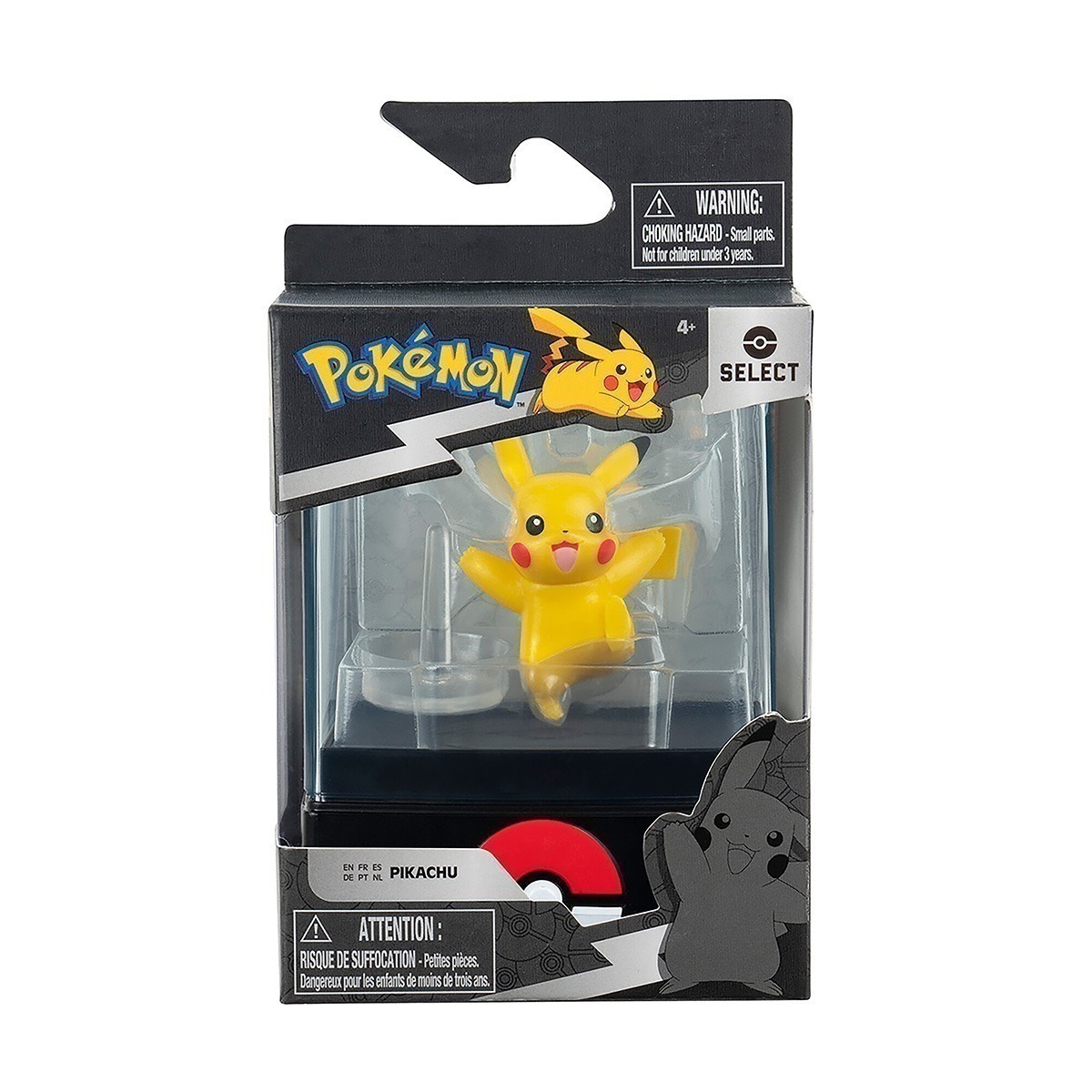 Pokemon - Figuras De Batalha 5Cm Com Case - Pikachu