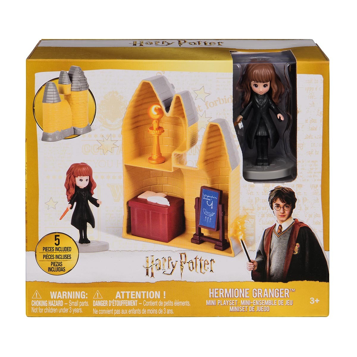 Mini Playset com Boneca Hermione - Harry Potter