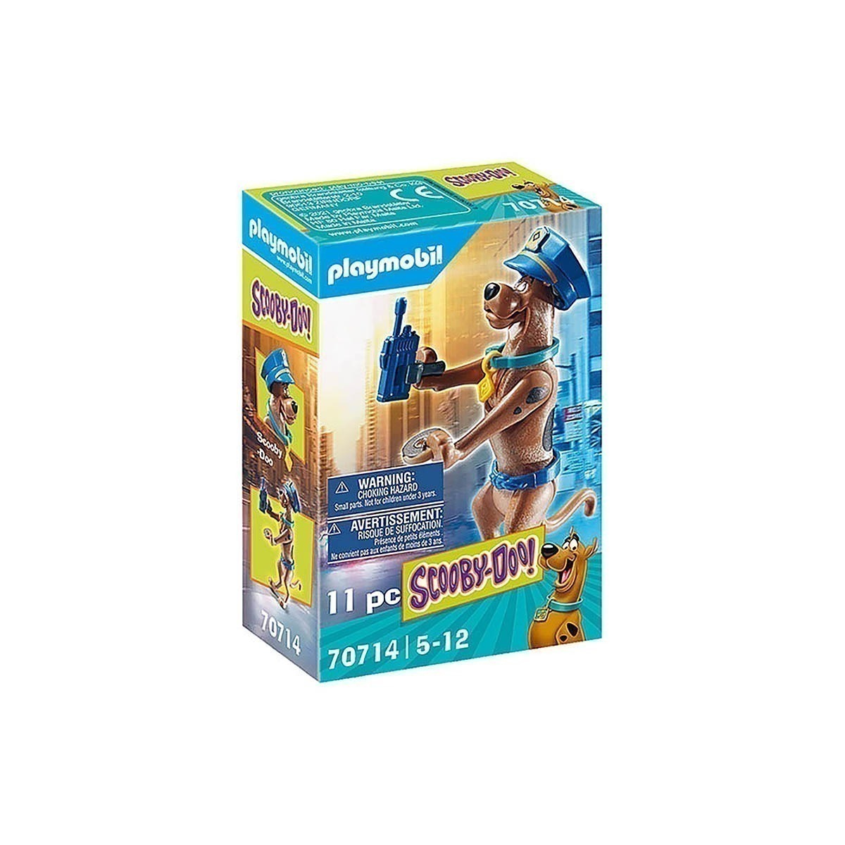 Playmobil - Scooby Policial - Scooby-Doo! - 70714