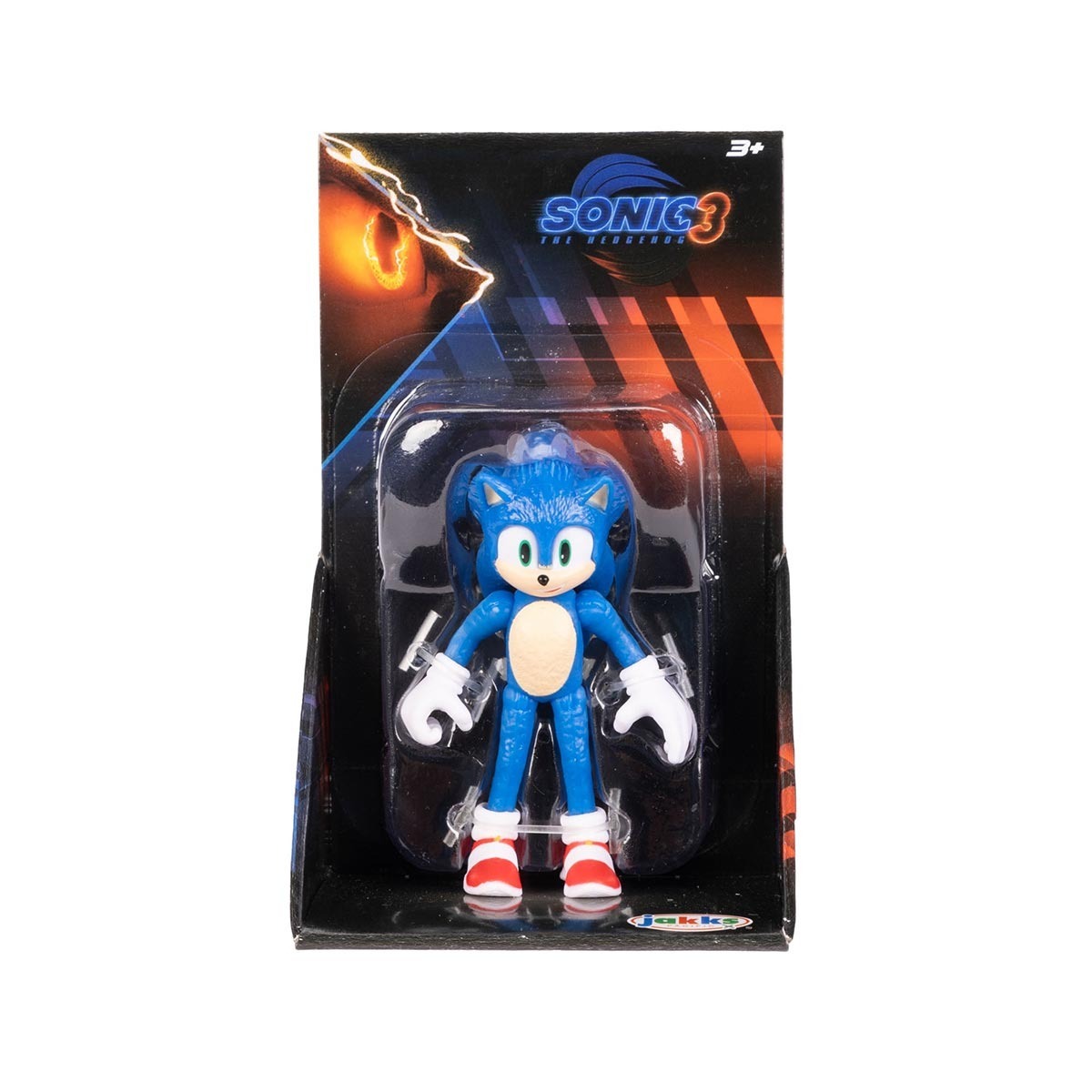 Boneco Sonic De 6Cm - Sonic 3: O Filme