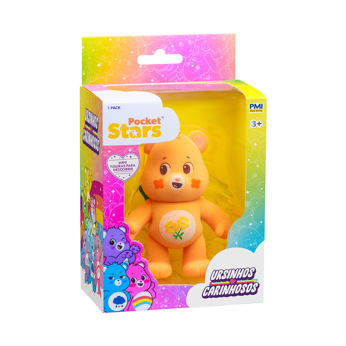 Boneco Ursinho Amigo de 10cm - Ursinhos Carinhosos