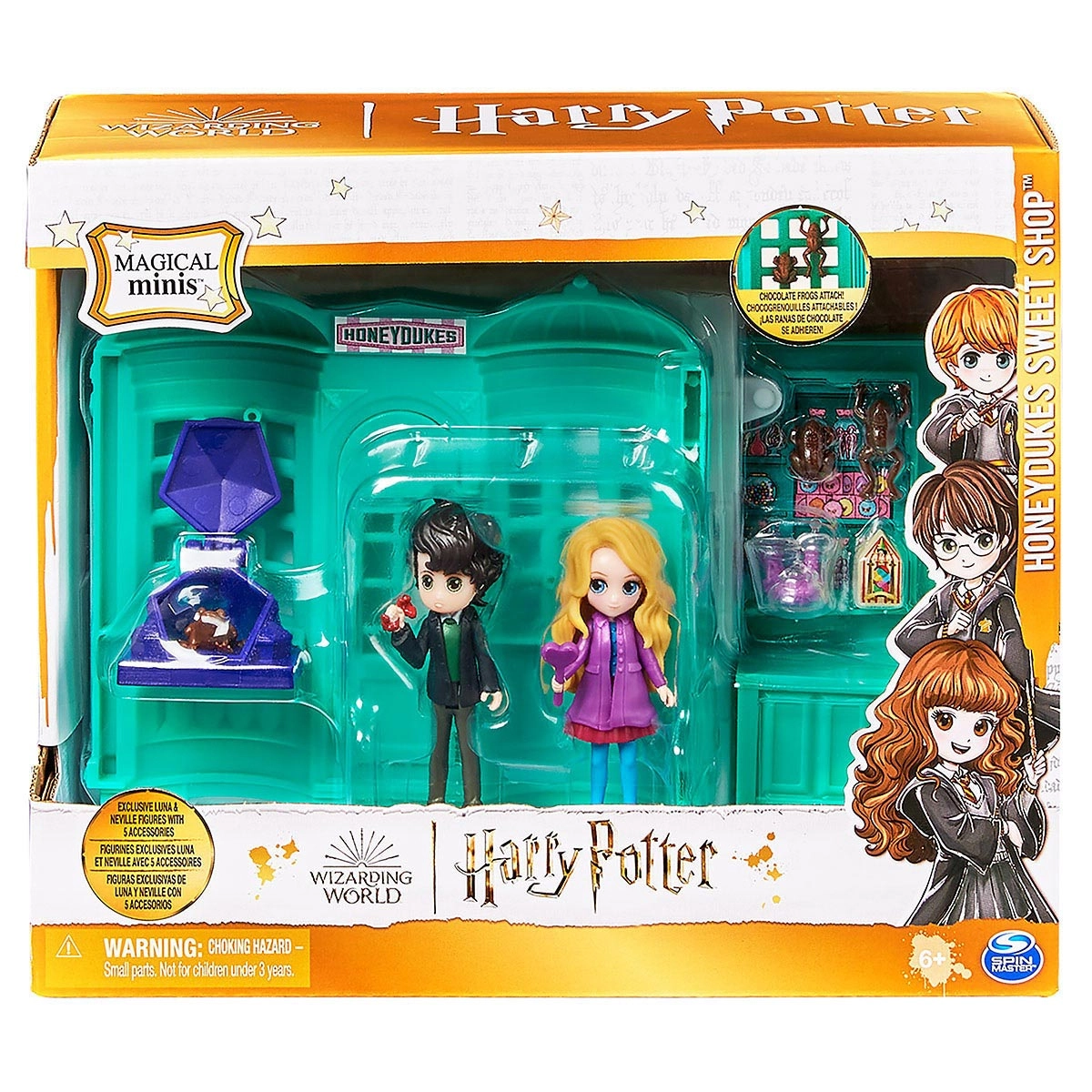 Harry Potter - Playset Dedos De Mel Com Neville E Luna