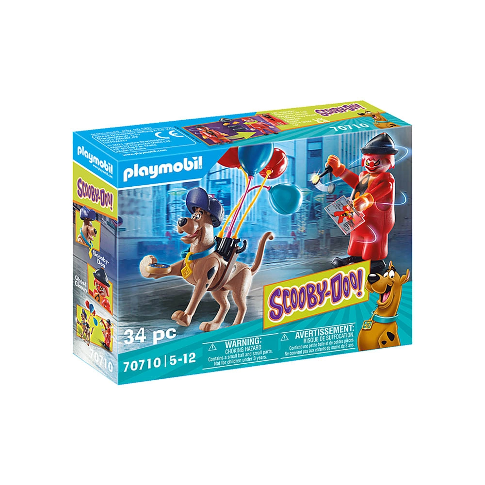Playmobil - Aventura Com O Palhaço Fantasma - Scooby-Doo! - 70710 Playmobil - Aventura Com O Palhaço Fantasma - Scooby-Doo! - 70710