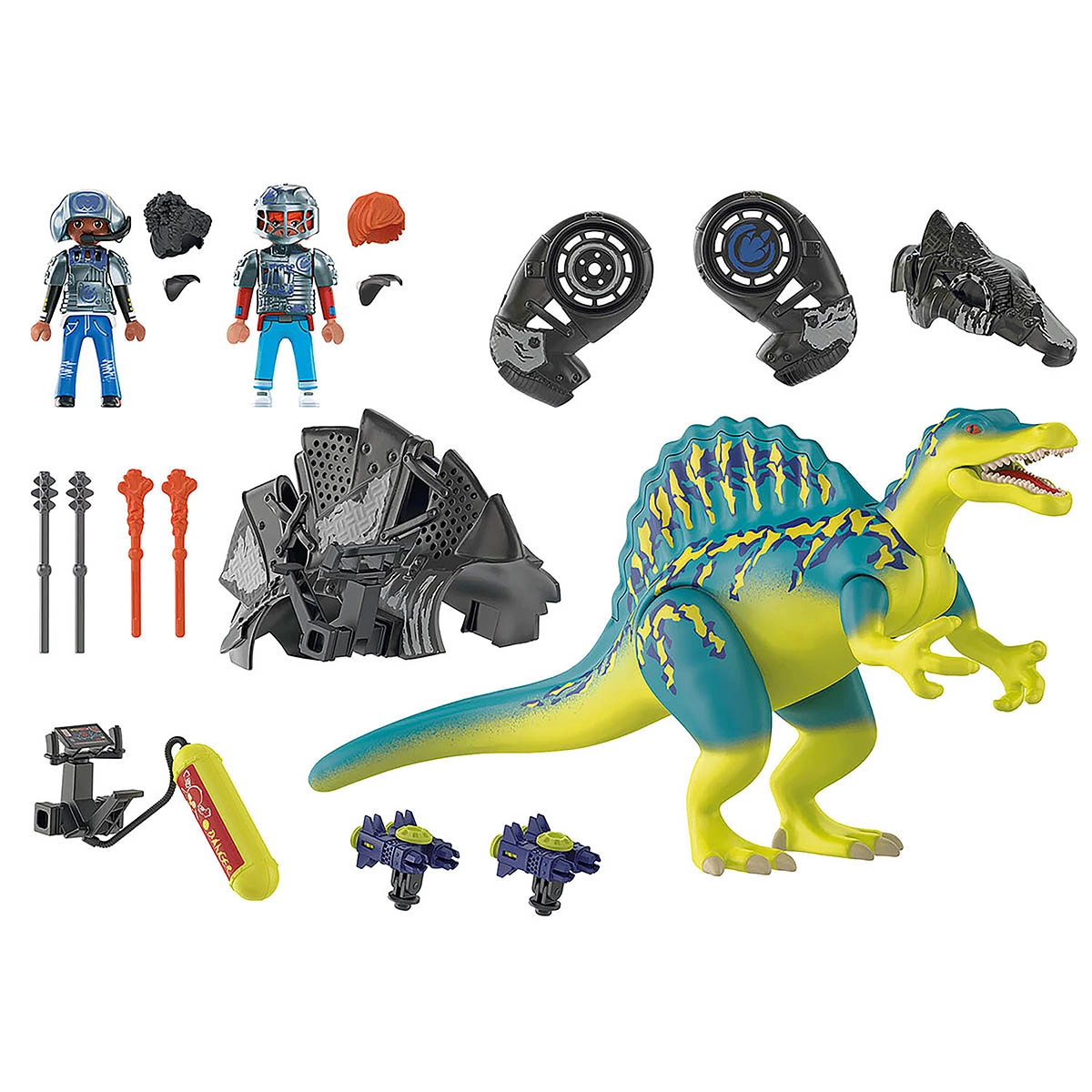Playmobil - Espinossauro Duplo Poder Defesa - Dino Rise - 70625 Playmobil - Espinossauro Duplo Poder Defesa - Dino Rise - 70625