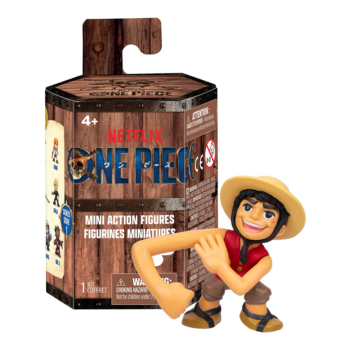 1 Mini Boneco Surpresa - One Piece Live Action