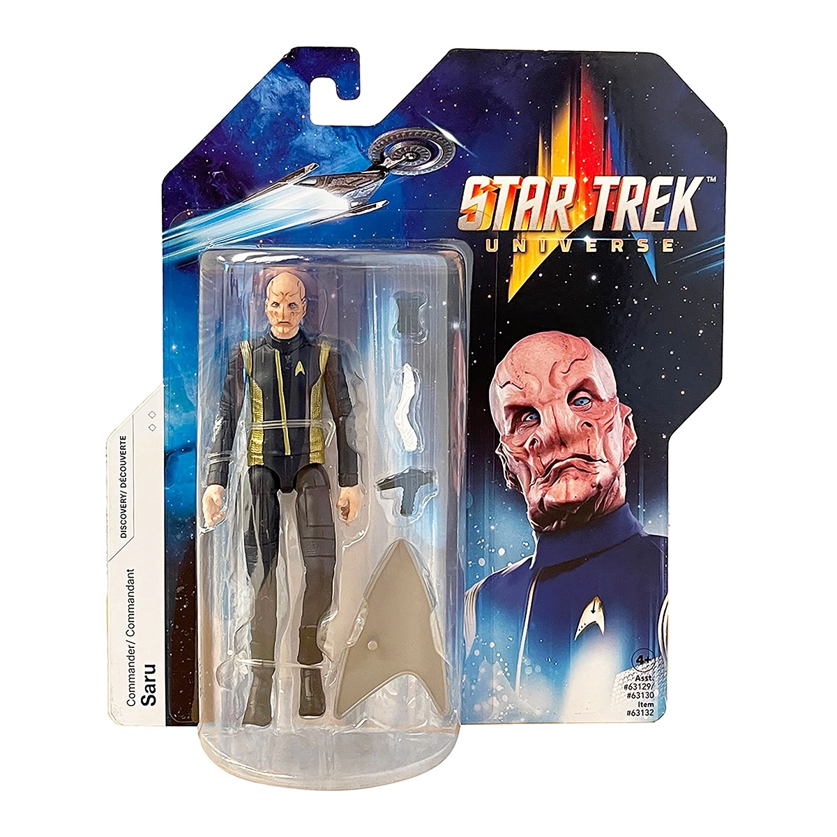 Star Trek Jornada Nas Estrelas Boneco 12Cm - Saru