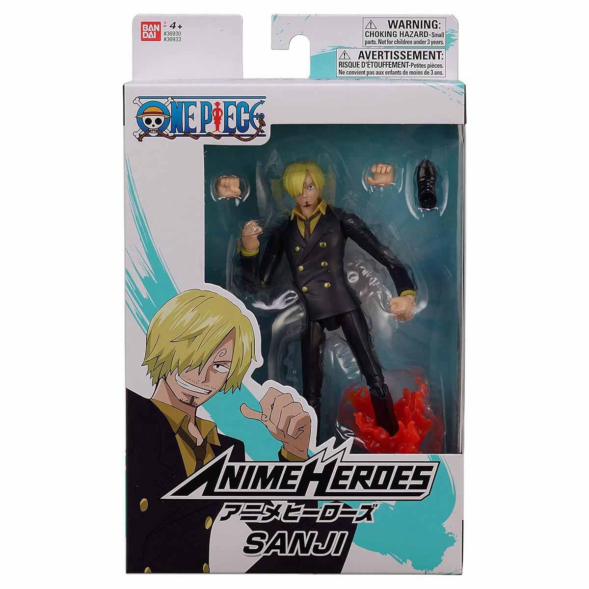 Boneco Articulado Sanji De 16Cm Colecionável - One Piece