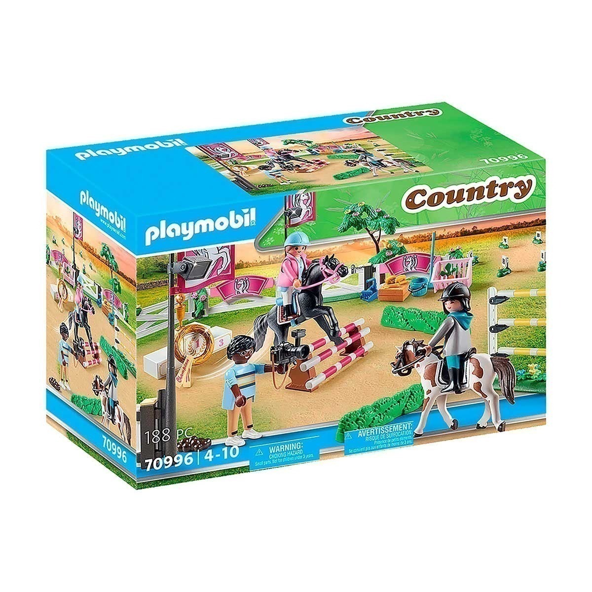 Playmobil - Toneio De Equitação - Country - 70996
