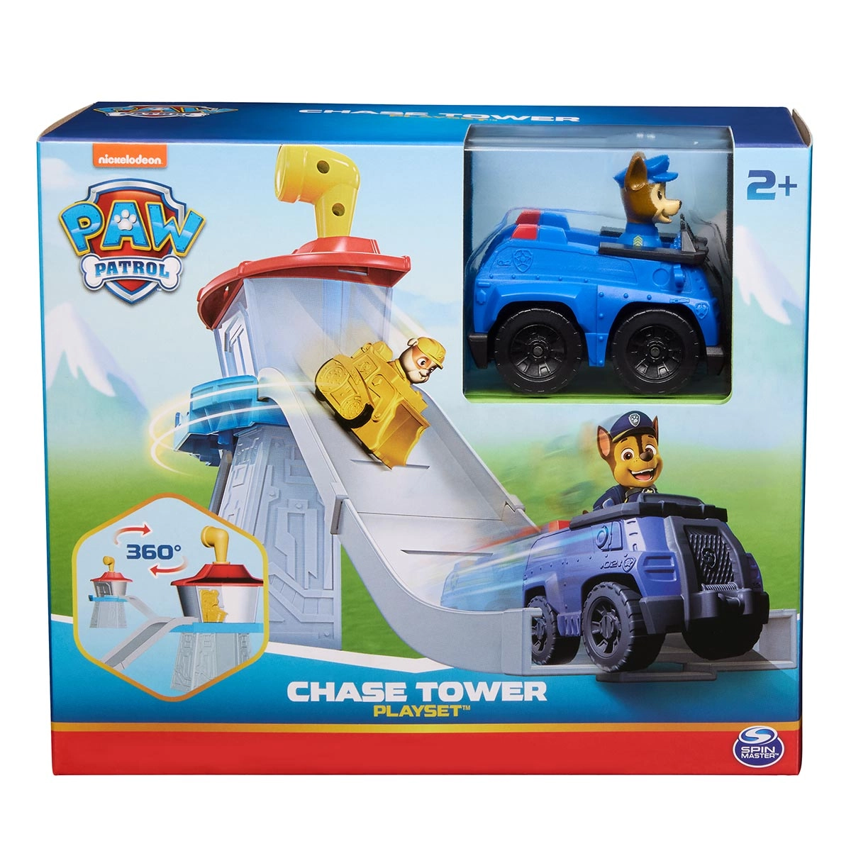 Playset com Torre e Carrinho do Chase - Patrulha Canina