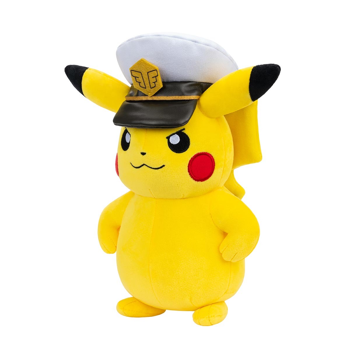 Pelucia Capitao Pikachu de 20cm - Pokemon