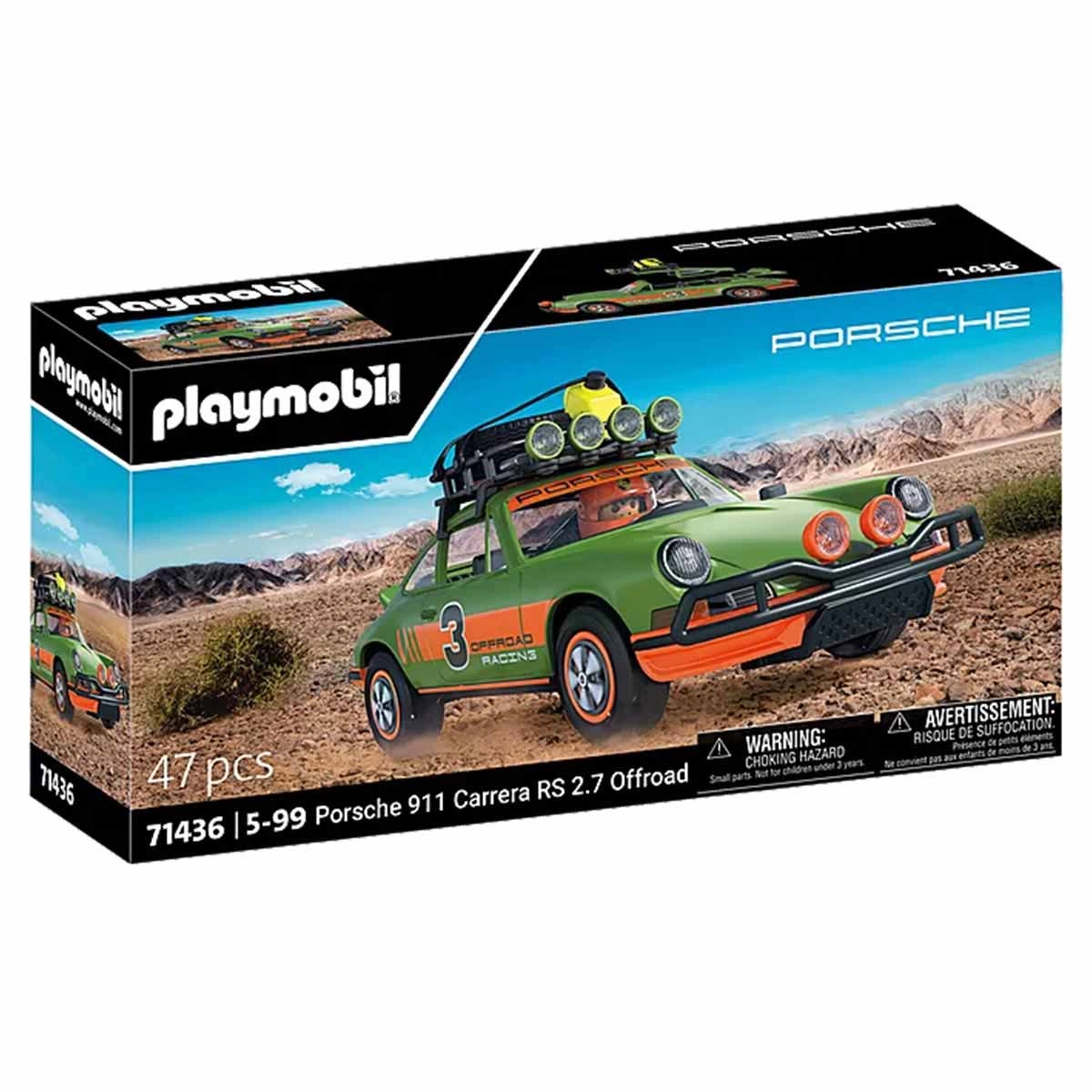 Porsche 911 Carrera Rs 2.7 Offroad - Playmobil 71436 Porsche 911 Carrera Rs 2.7 Offroad - Playmobil 71436