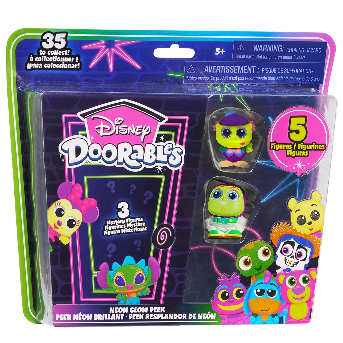 Bonecos Tweedledum, Buzz Lightyear + 3 Supresa - Doorables