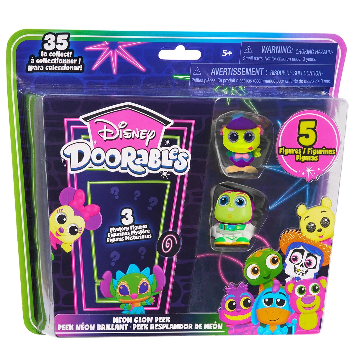 Bonecos Tweedledum, Buzz Lightyear + 3 Supresa - Doorables