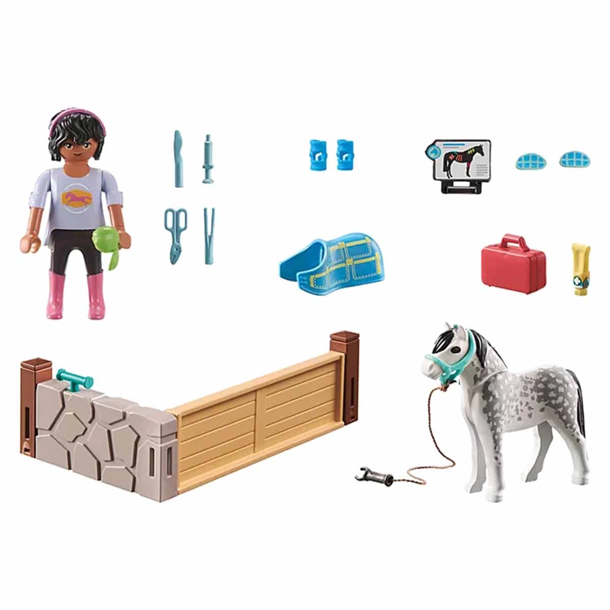 Terapeuta De Cavalos - Playmobil Horses Of Waterfall 71497 Terapeuta De Cavalos - Playmobil Horses Of Waterfall 71497