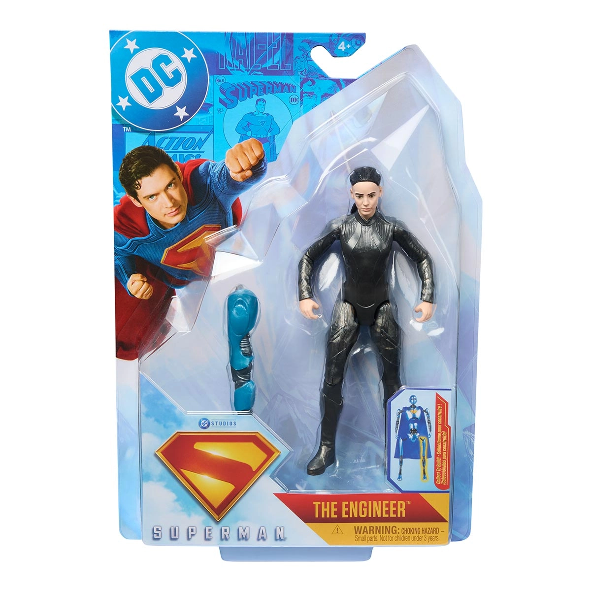 Boneca Engenheira 15cm + 1 Colecionável - Superman Filme