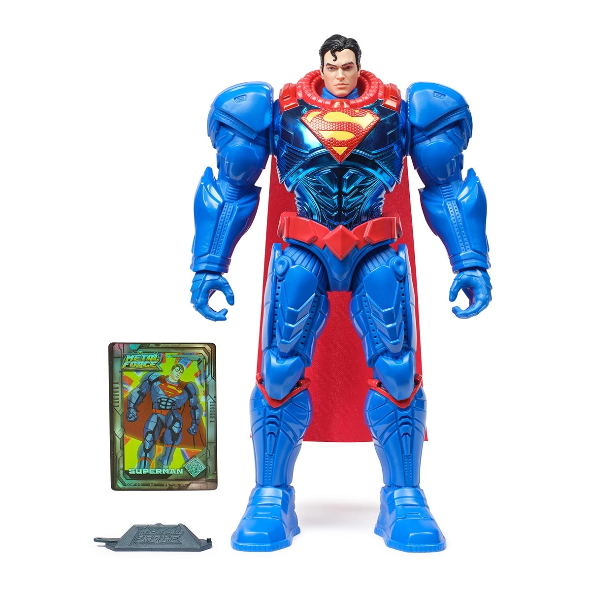 Boneco Surpeman de 30cm Metal Force - DC Comics