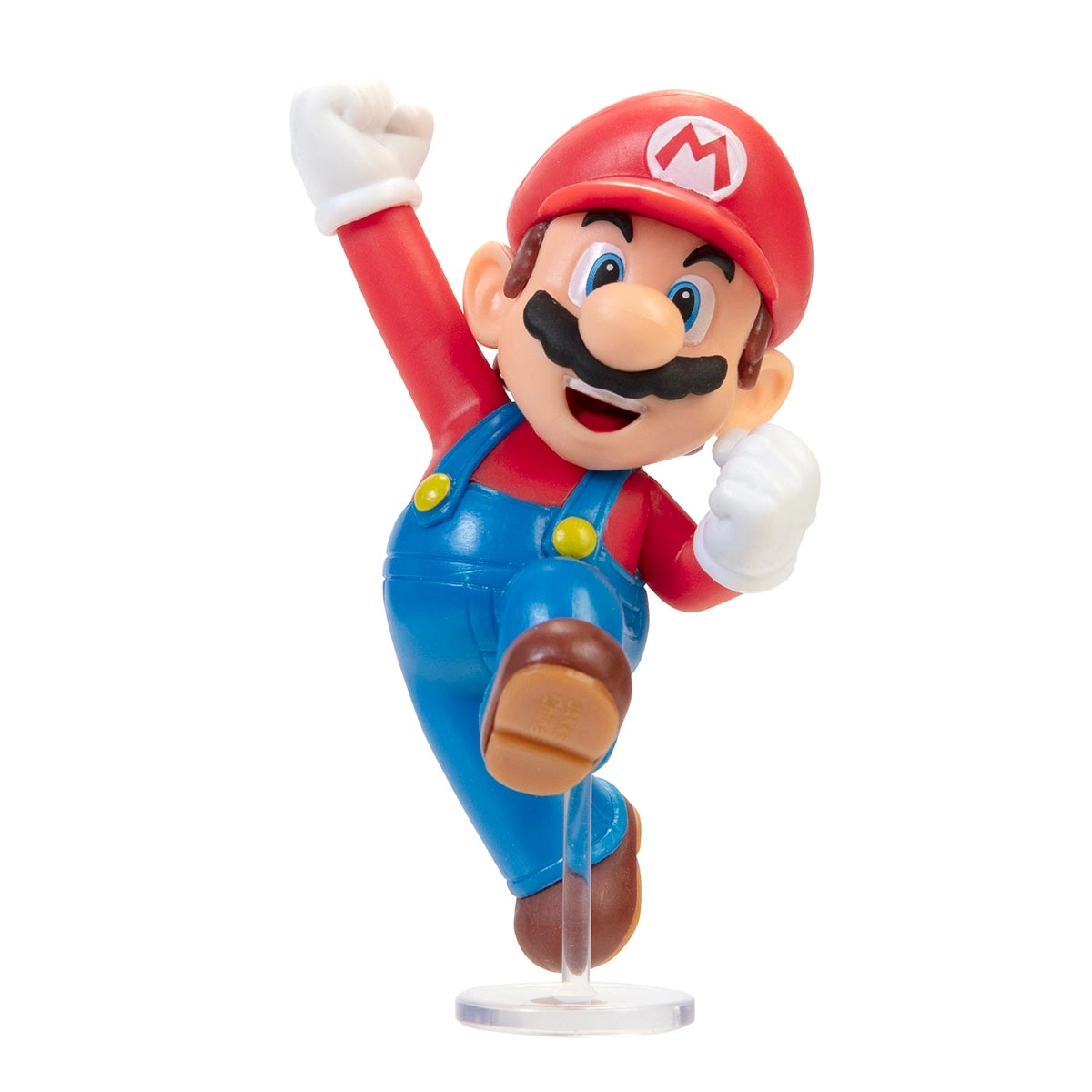 Boneco Articulado Mario (Pulando) de 6cm - Super Mario