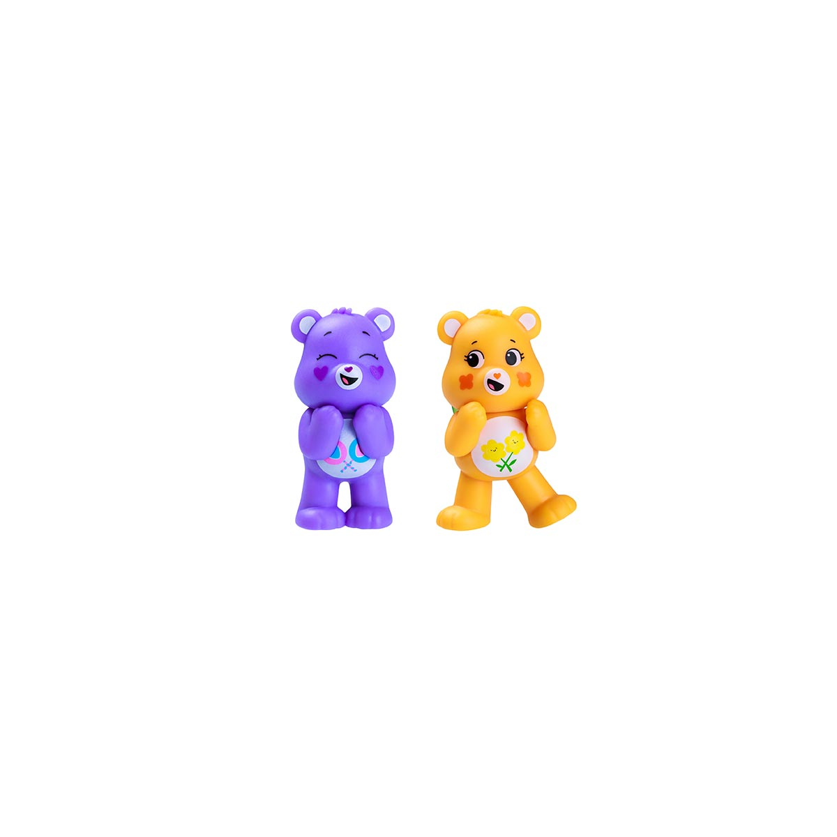 2 Bonecos Ursinhos Carinhosa e Amigo - Ursinhos Carinhosos