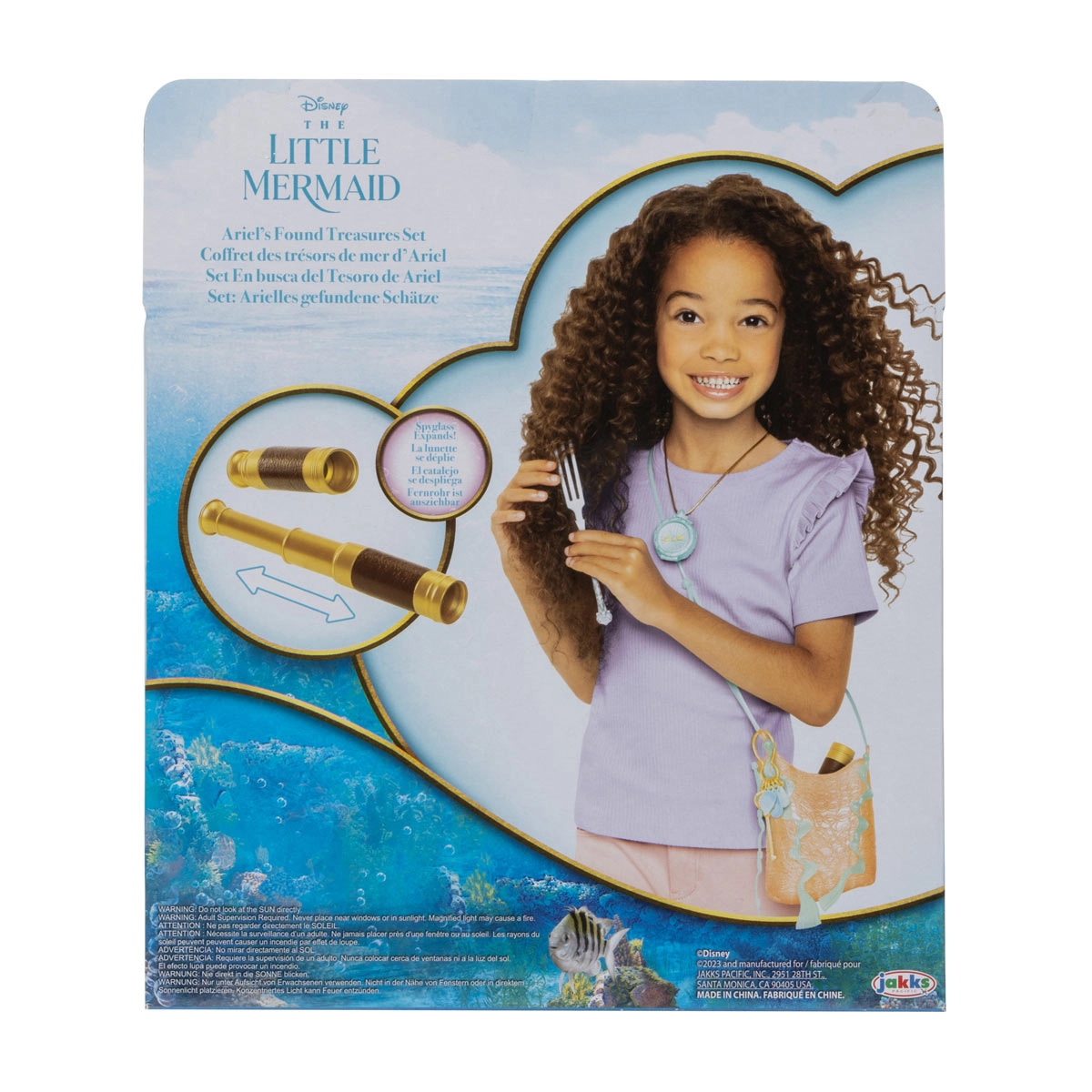 A Pequena Sereia - Set De Tesouros Encontrados Pela Ariel