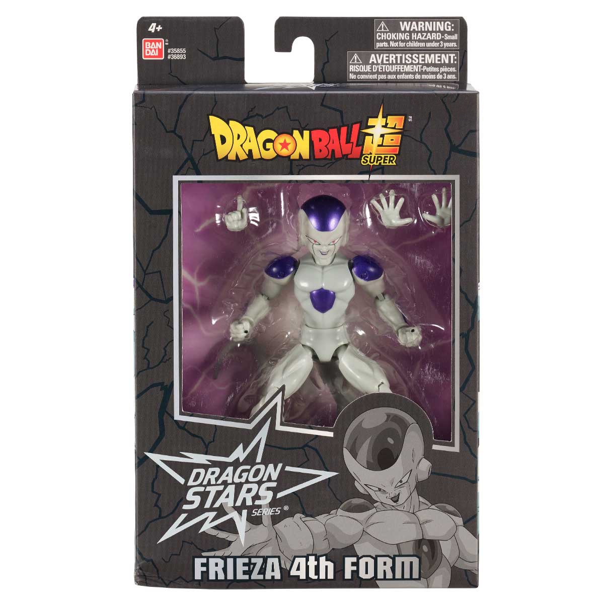 Dragon Ball - Boneco Articulado 16Cm  Freeza 4 Forma - Sunny