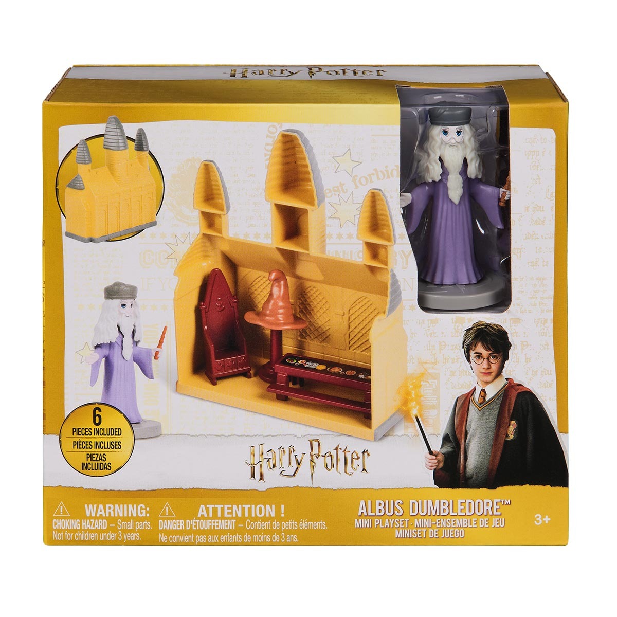 Mini Playset com Boneca Dumbledore - Harry Potter
