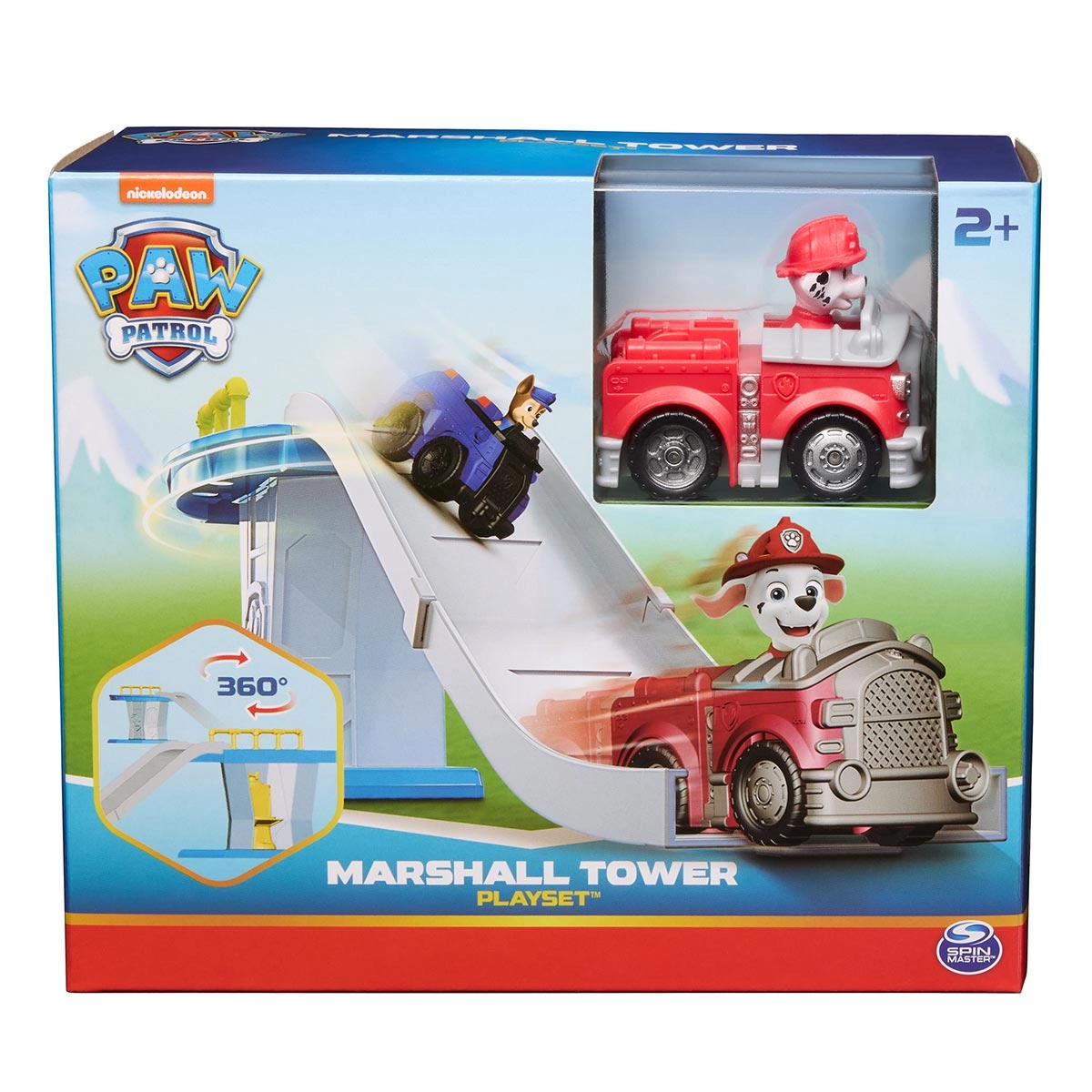 Playset com Torre e Carrinho do Marshall - Patrulha Canina