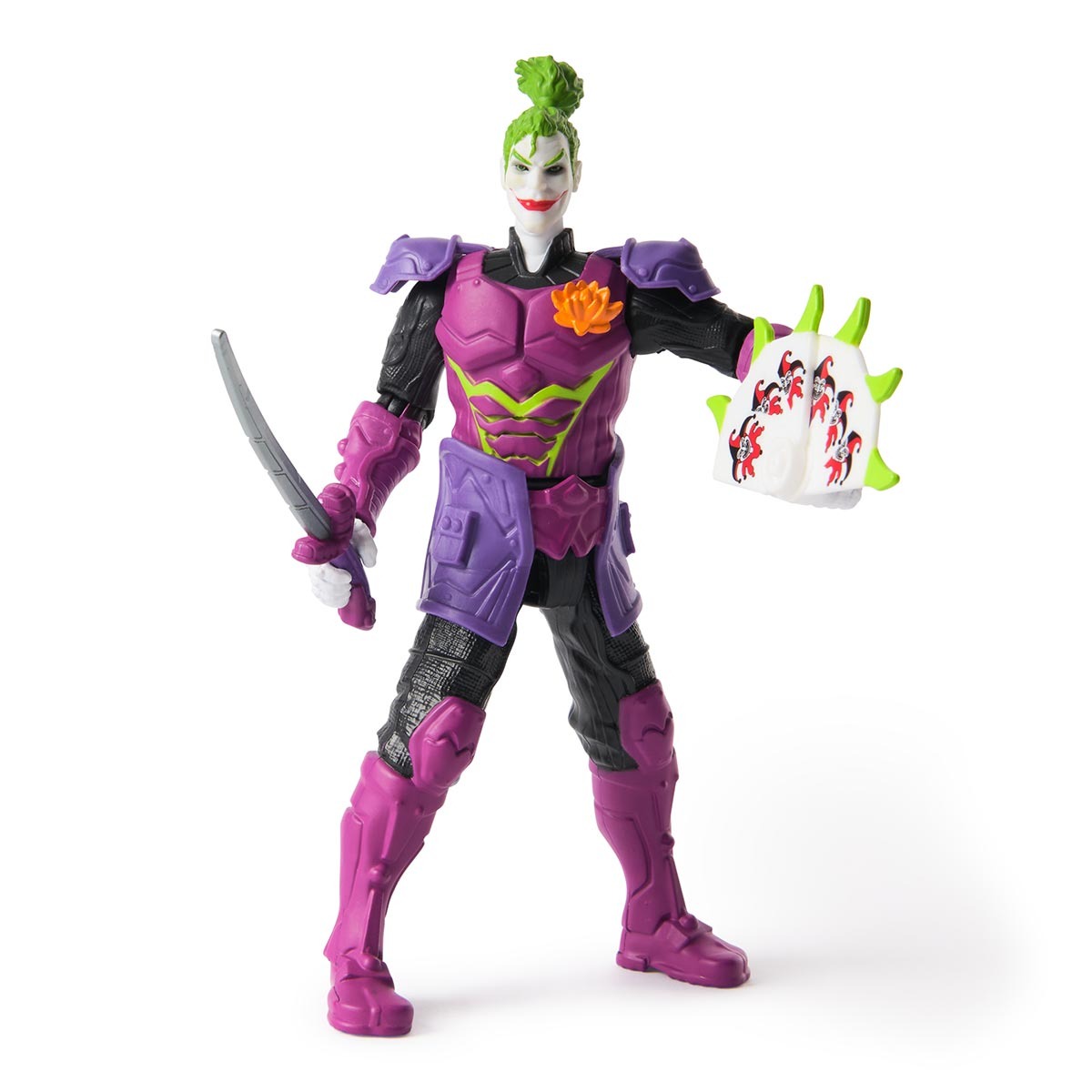 Boneco Coringa de 15cm e Acessórios - Batman Ninja Strike