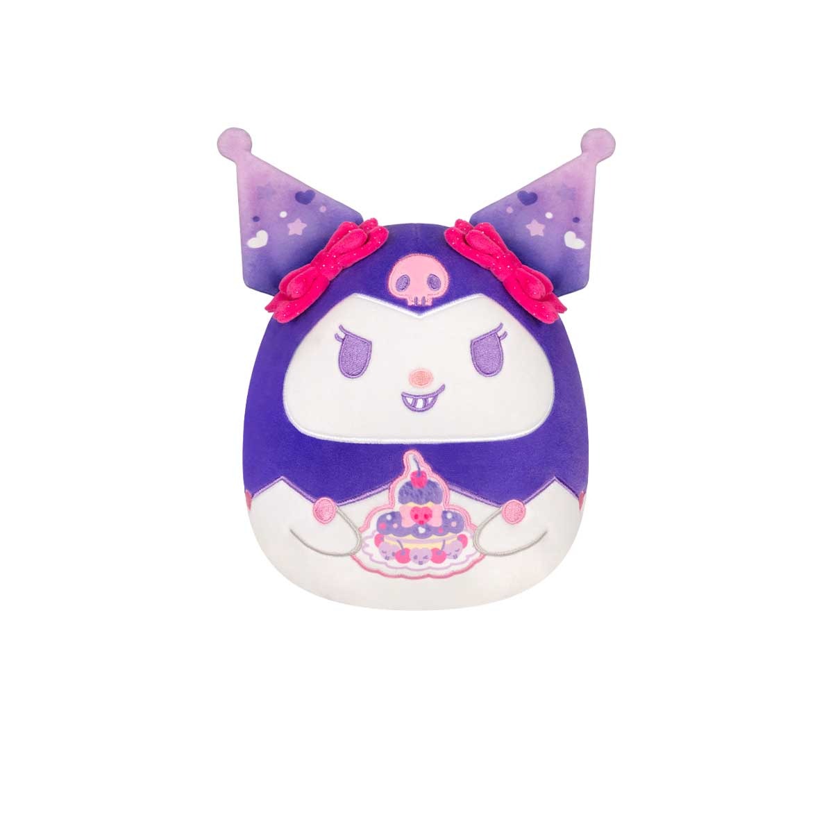Pelúcia Kuromi de 20cm 50 Anos - Squishmallows Sanrio