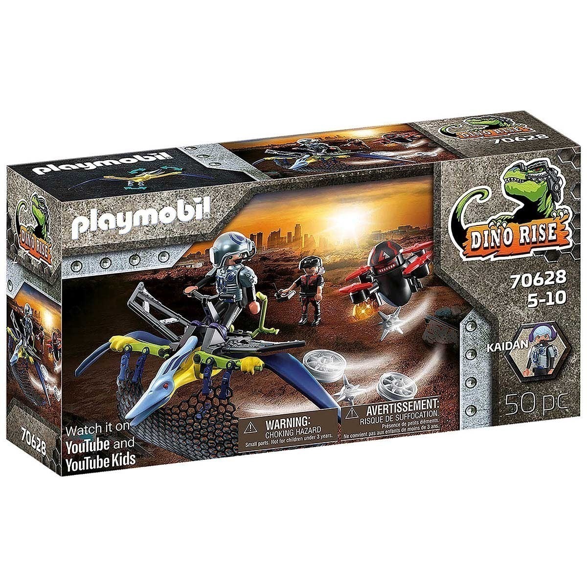 Playmobil - Ptenarodon Ataque De Drones - Dino Rise - 70628