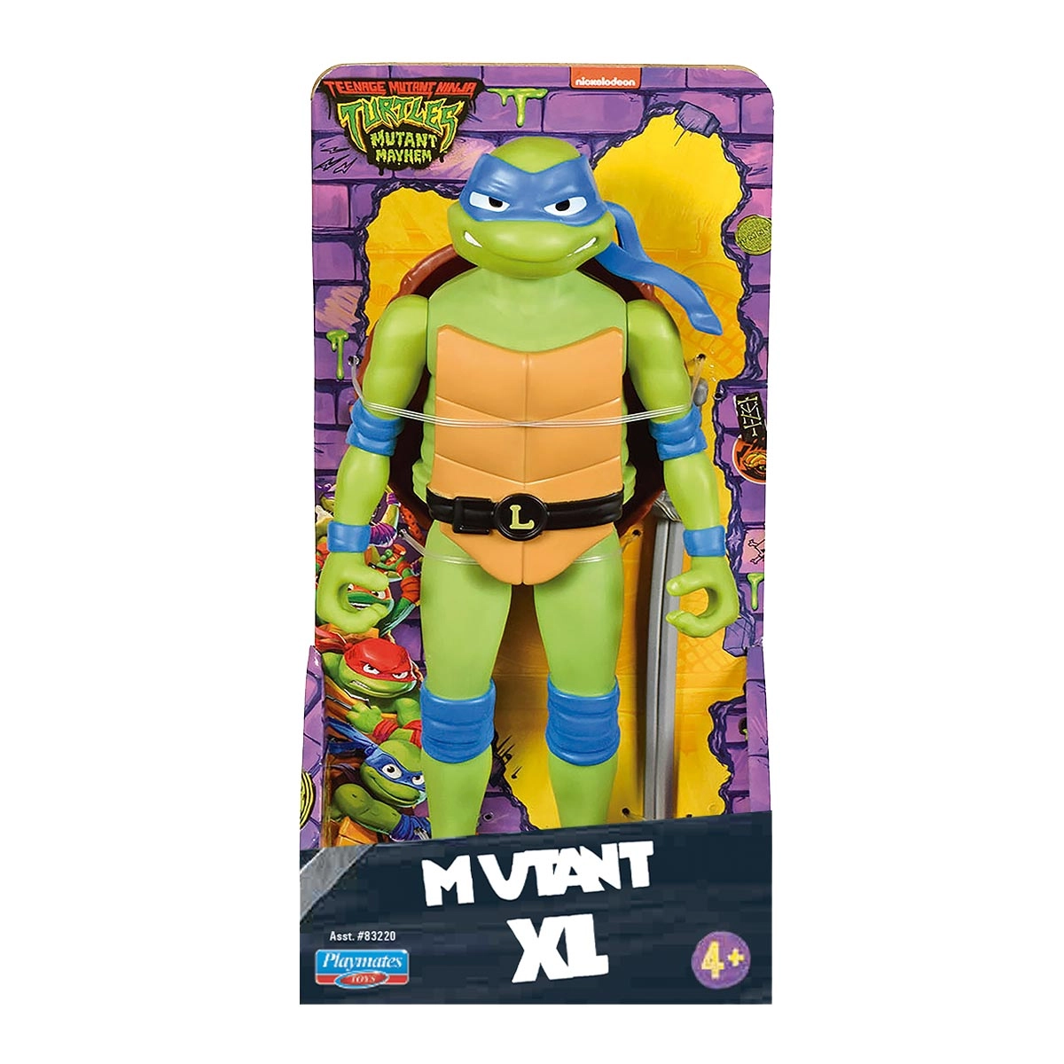 As Tartarugas Ninja - Boneco Xl Leonardo De 23Cm Do Filme