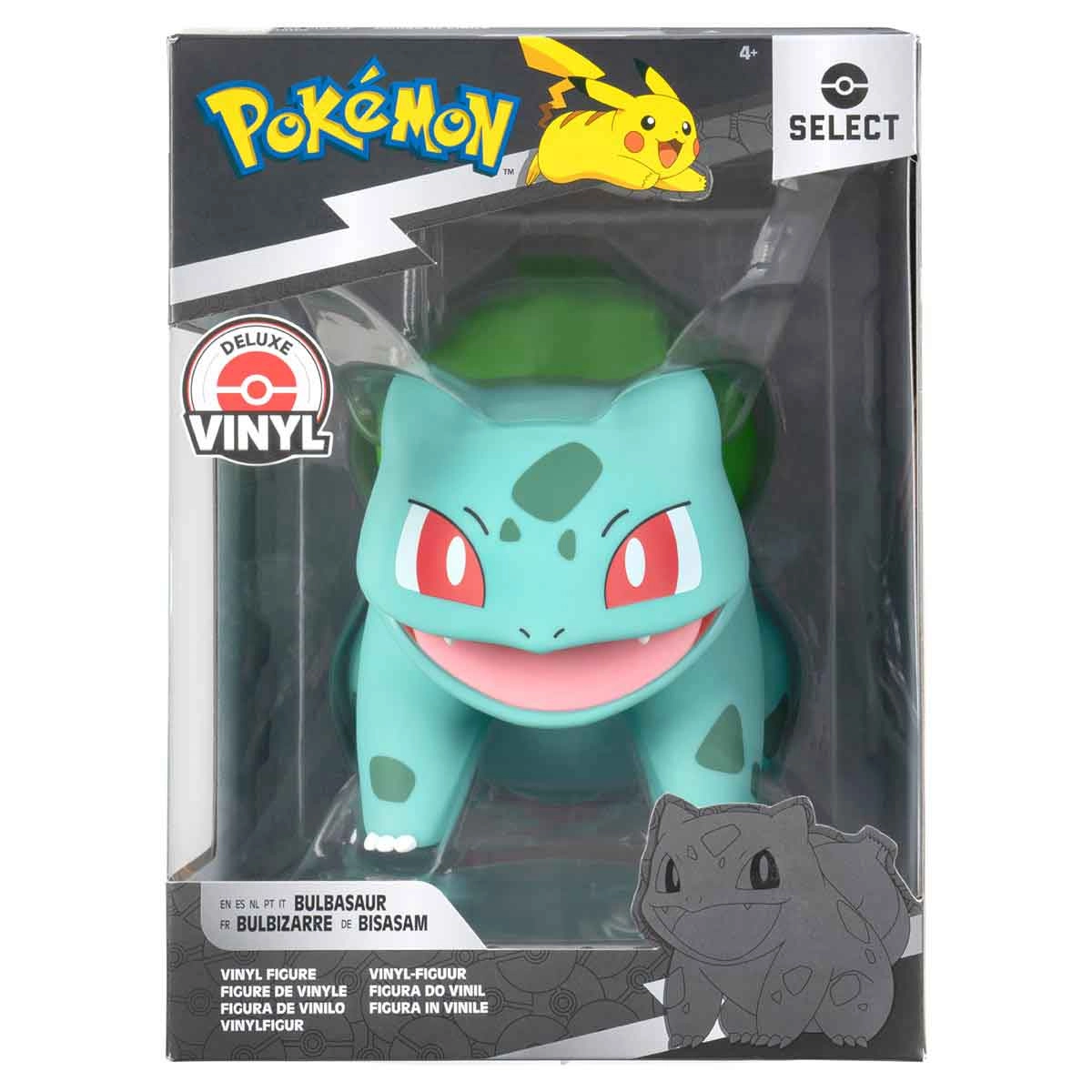 Boneco Deluxe De Vinil Bulbassauro De 20Cm - Pokémon