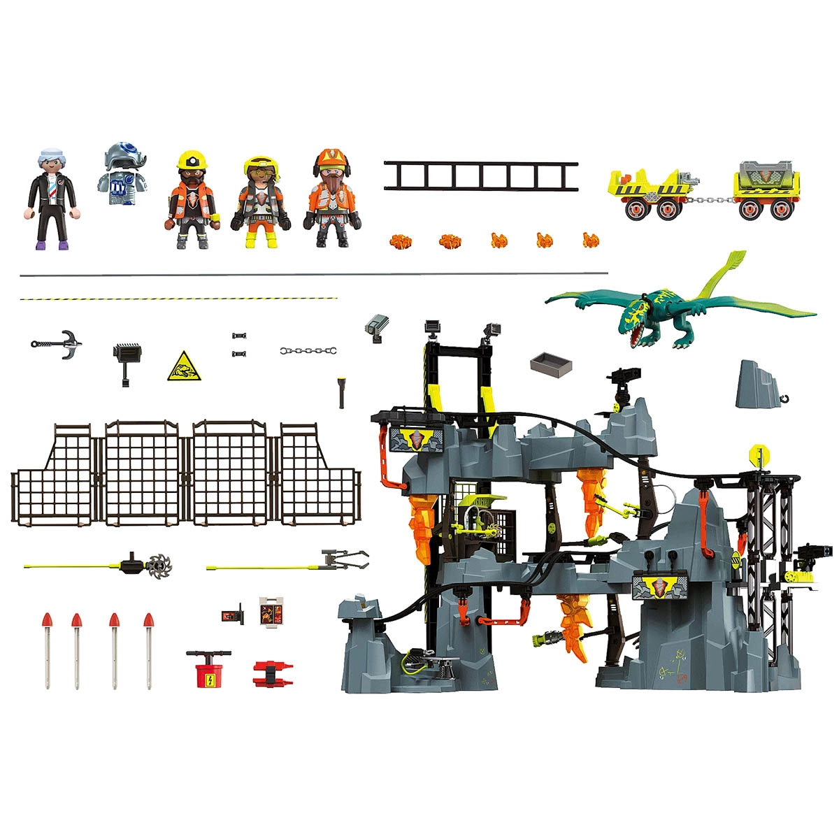 Playmobil - Mineradora Mina Dino - Dino Rise - 70925 Playmobil - Mineradora Mina Dino - Dino Rise - 70925