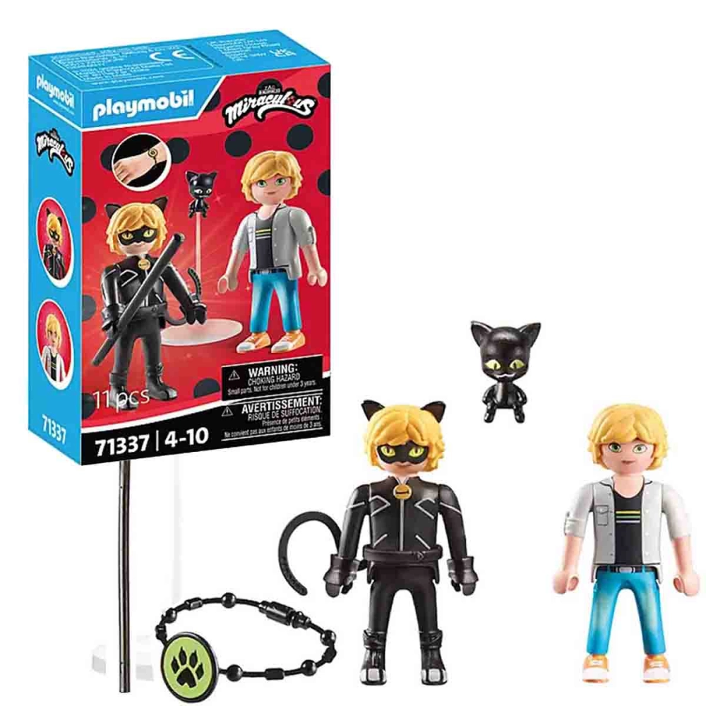 Adrien E Cat Noir - Playmobil Miraculous 71337 Adrien E Cat Noir - Playmobil Miraculous 71337