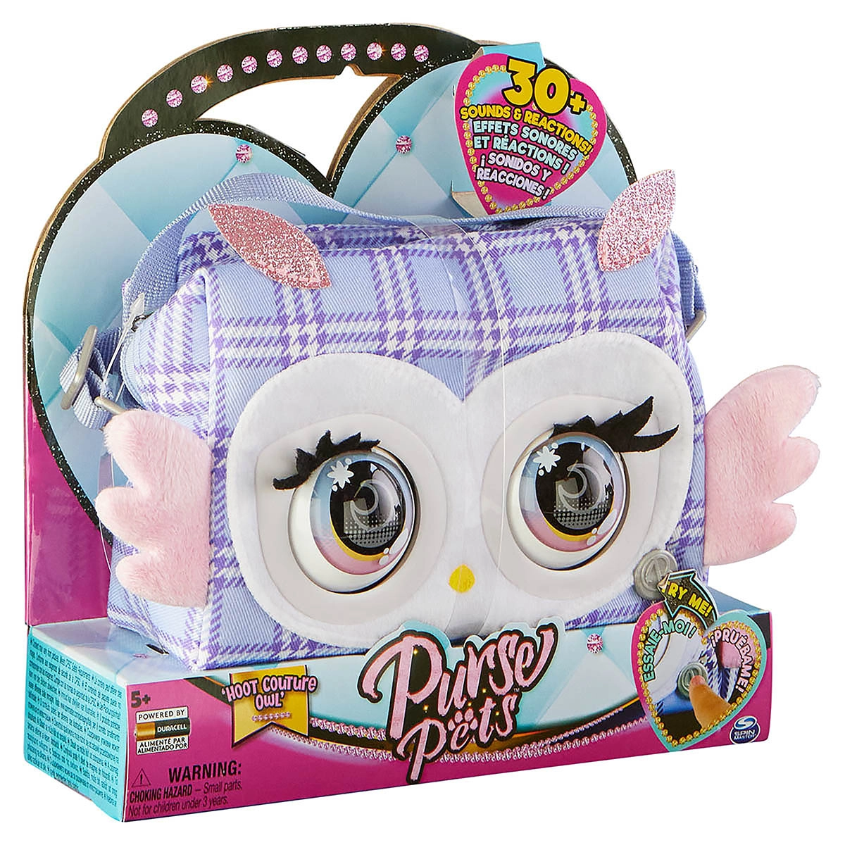 Purse Pets - Bolsa Interativa - Hoot Couture Owl