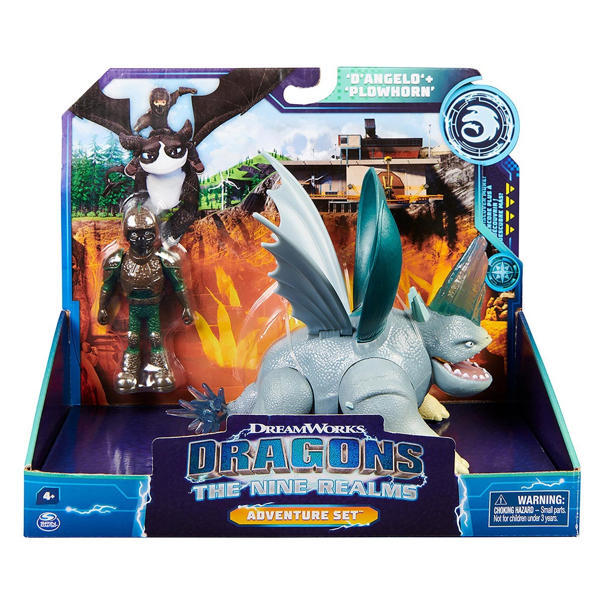 Dragons Dreamworks - Os Noves Reinos - D'Angelo + Plowhorn