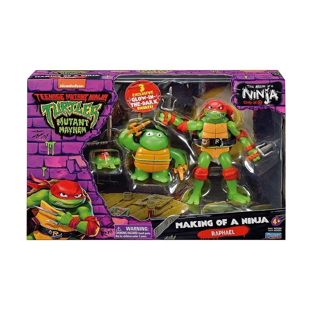 As Tartarugas Ninja - Set Criacao De Um Ninja - Raphael